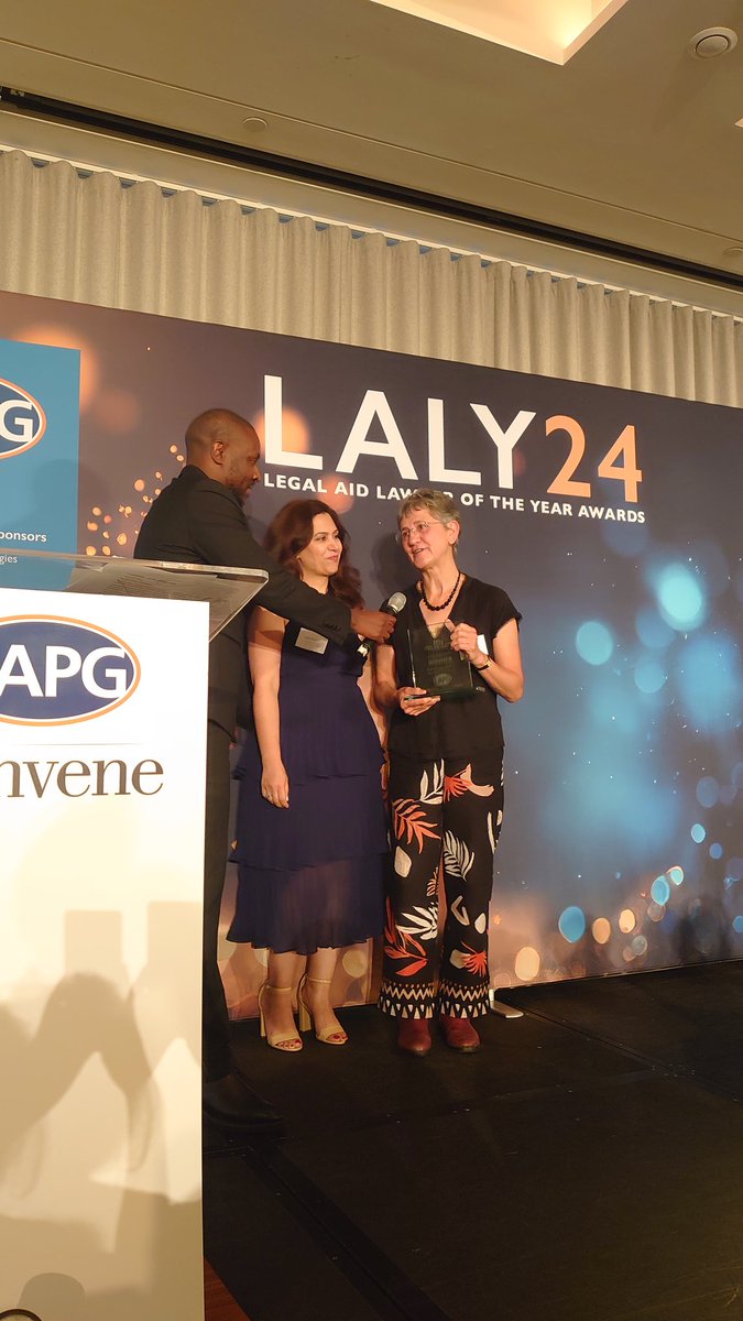 Legal Aid Lawyer of the Year awards tweet media