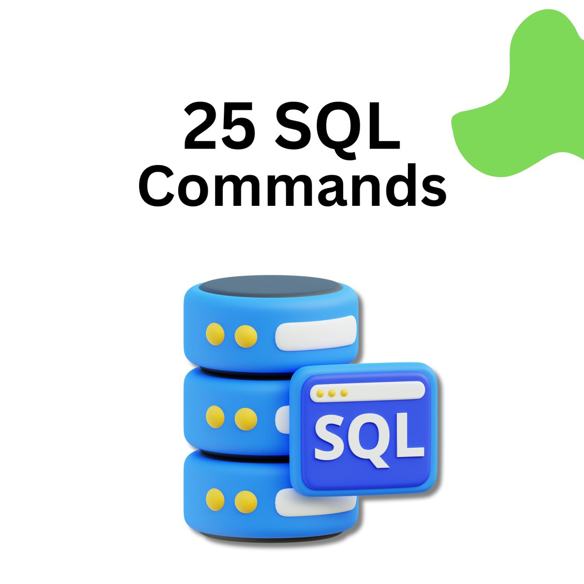 techscope_us's tweet image. Master these 25 essential SQL commands and elevate your data skills! ๐๐ป #SQLCommands #DataAnalysis #SQLMastery #DataSkills #DatabaseManagement