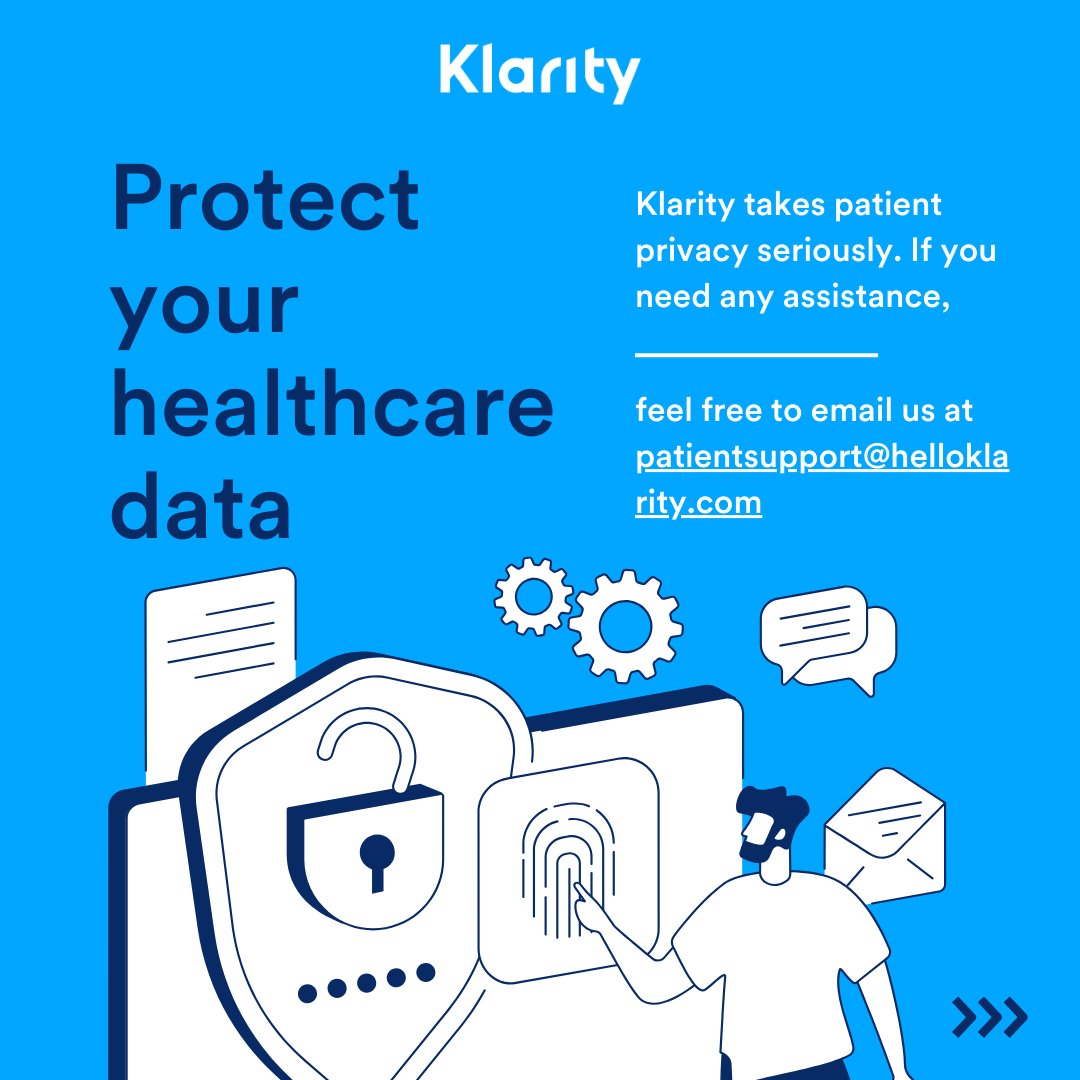 KlarityHealth's tweet image. By following these tips, you can help ensure your health information remains secure and private. Your peace of mind matters! 🌟
#HealthPrivacy #PatientSafety #PHIProtection #StaySecure #HealthTips