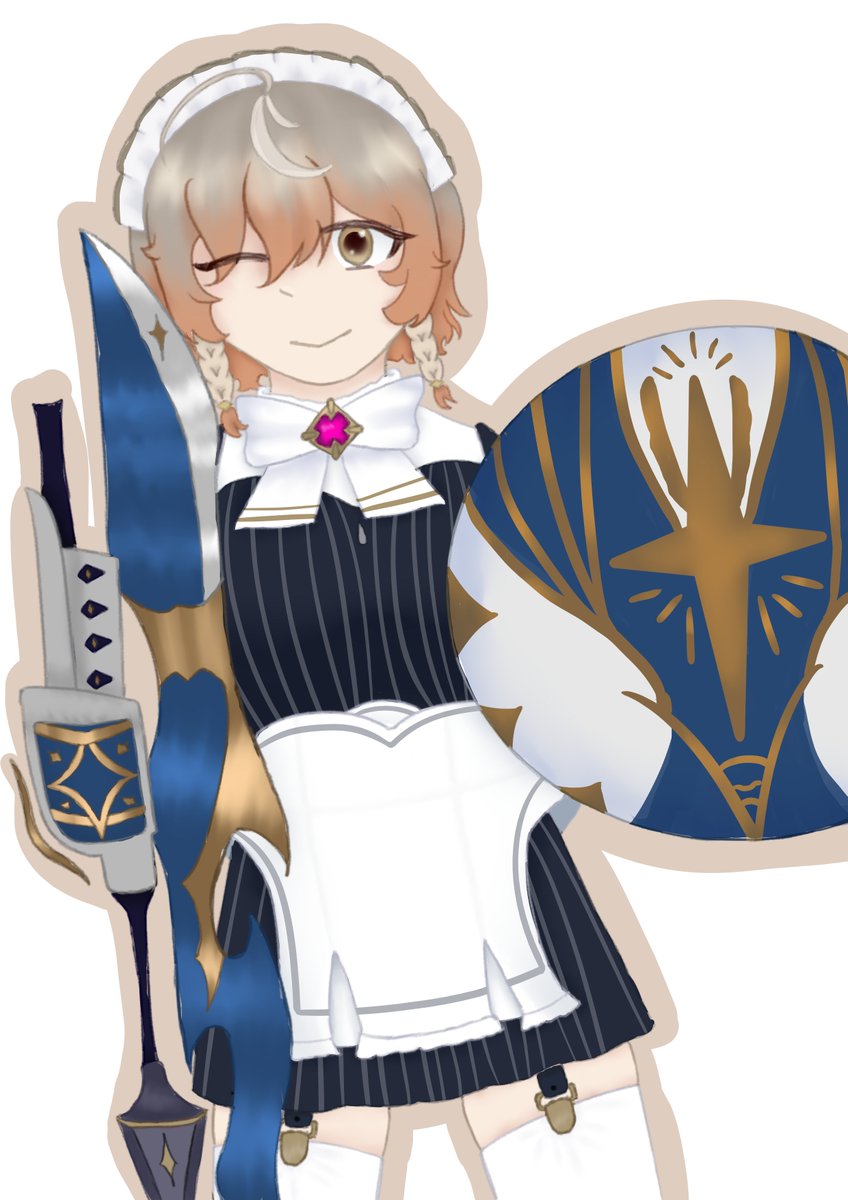 yuriddler's tweet image. gunlance is romance 💖💪🏽
#Klaratelier