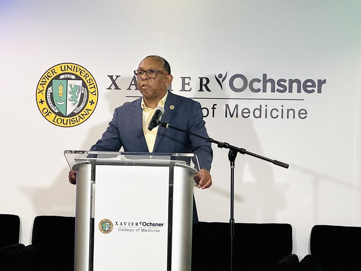 XULA1925's tweet photo. We’re so excited to be kicking off Essence Fest weekend with #XOCOM

At #XOCOM Xavierites and the #Nola community joined #XULA and @ochsner for enlightening panels on diversity in medicine and the journey to becoming a physician, moderated by Angela Rye &amp; Dr. Courtney Washington https://t.co/GObyLKZmrq