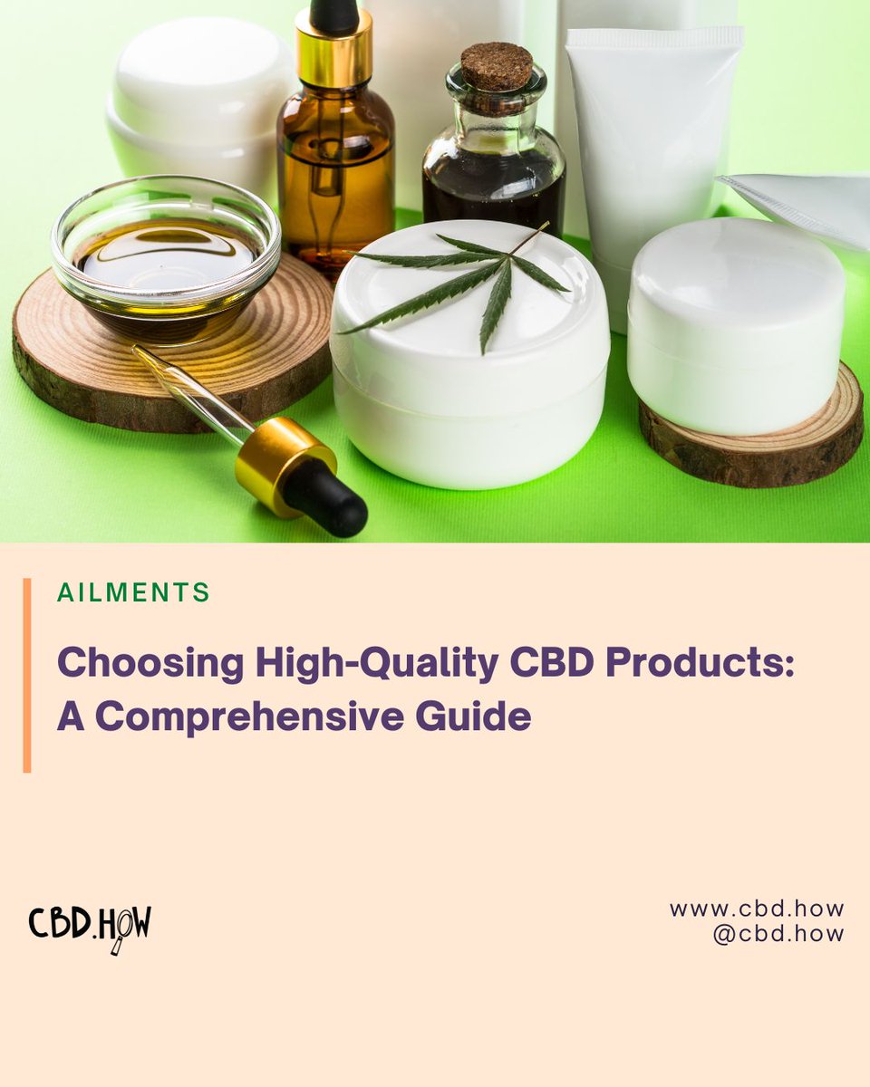 Confused by all the CBD options out there? We've got you covered!  Our new guide empowers you to choose high-quality products with confidence! ✅ Learn about lab reports, product types, potency, and more! ➡️ cbd.how/blog

 #CBD #qualityproducts #wellness #Mimea