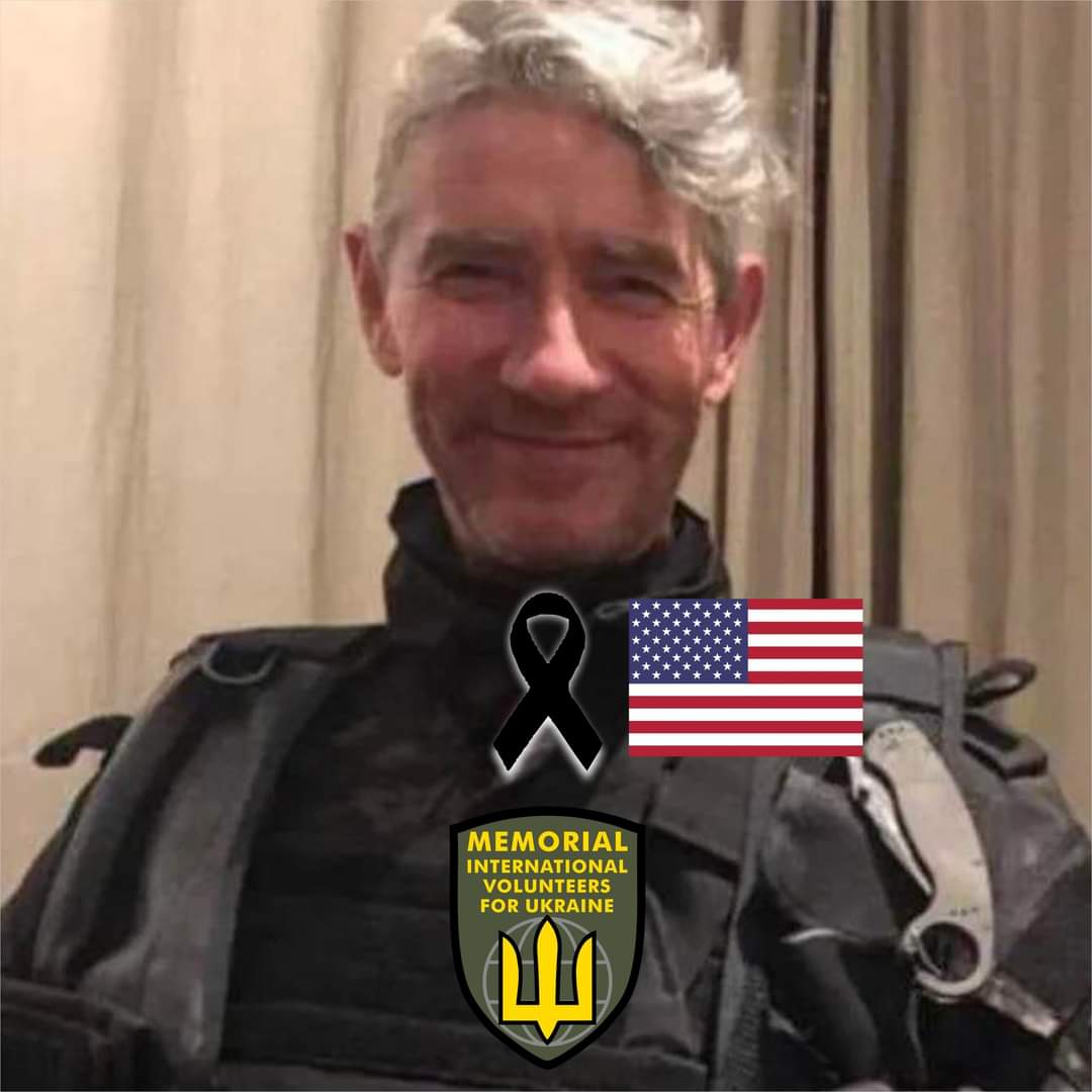 MykhailoRohoza's tweet photo. Our Beloved US American Brother Jeffrey Judd Jones, who had been serving in Ukraine as a Volunteer succumbed on the Battlefield.

Honor, Glory and Gratitude To Our Brother.
2023! https://t.co/oRoOnYlPQF