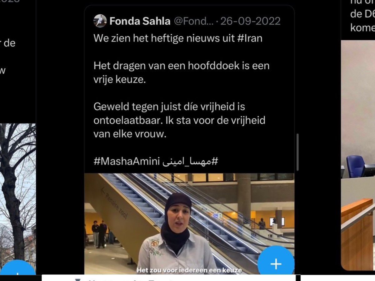 QQHaseena's tweet photo. Naar aanleiding van de dood van Masha Amini vanwege de hoofddoek, is ‘t belangrijk dat moslim vrouwen roepen dat het NIET dragen van een hoofddoek een vrije keuze is.
Dat jullie juist dát nooit zeggen is vrouwenonderdrukking
Lahlah Agema Schoof Wilders regeringsverklaring #sahla https://t.co/geRkCMe9go