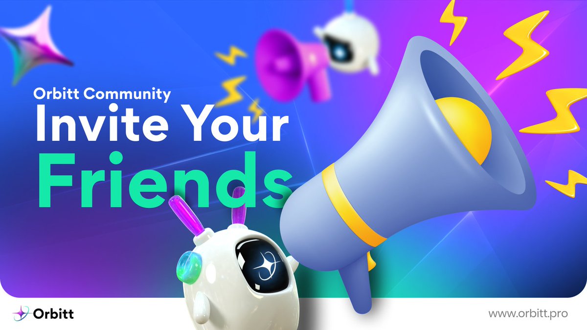 orbitt_ai's tweet image. Happy Friday Night, Orbitters! 🎉 
Got plans for the weekend? Why not make some waves in the #crypto world? Invite your friends to join the Orbitt community. It&apos;s the perfect way to kick off a stellar weekend! 🌟 #OrbittCommunity #CryptoWeekend #Solana