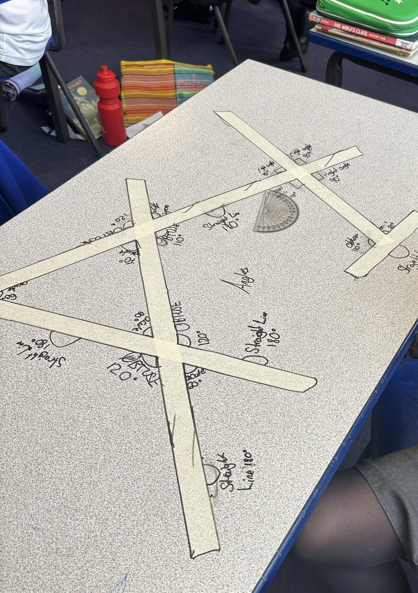 NectonY5's tweet photo. Some excellent learning about angles from Year 5 https://t.co/E6c530J2iB