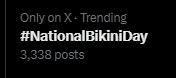 AnointedName's tweet photo. @theeagledallas remember the first year you had that online voting for Summer Hot girl contest? TODAY (CHRISTY THE WINNER) is on cloud nine riding the (G)host Holy and never going back to click-bait. Hallelujah β€οΈ#NationalBikiniDay #IHATECLOTHES https://t.co/Q0Qe25zfSR