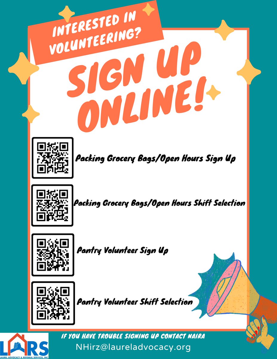 Volunteer opportunities available now! Looking for ways to give back to the local community?  We need YOUR help to make a difference! Let's come together and give back to those in need!

 #GiveBack #VolunteerPower #EndHunger #JoinTheMovement #FoodPantry