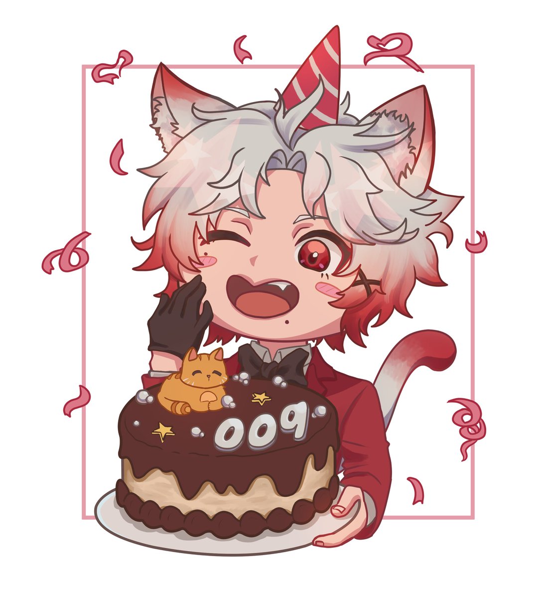 atiqah_woohyun's tweet photo. Happy birthday to my favourite little gremlin @ManekoMono !! 🥳🎂Hope you have a great day! 

#vtuber #ManekoMono #00Nyart

Art 🎨 : zhysai https://t.co/QEAUqeCnjE