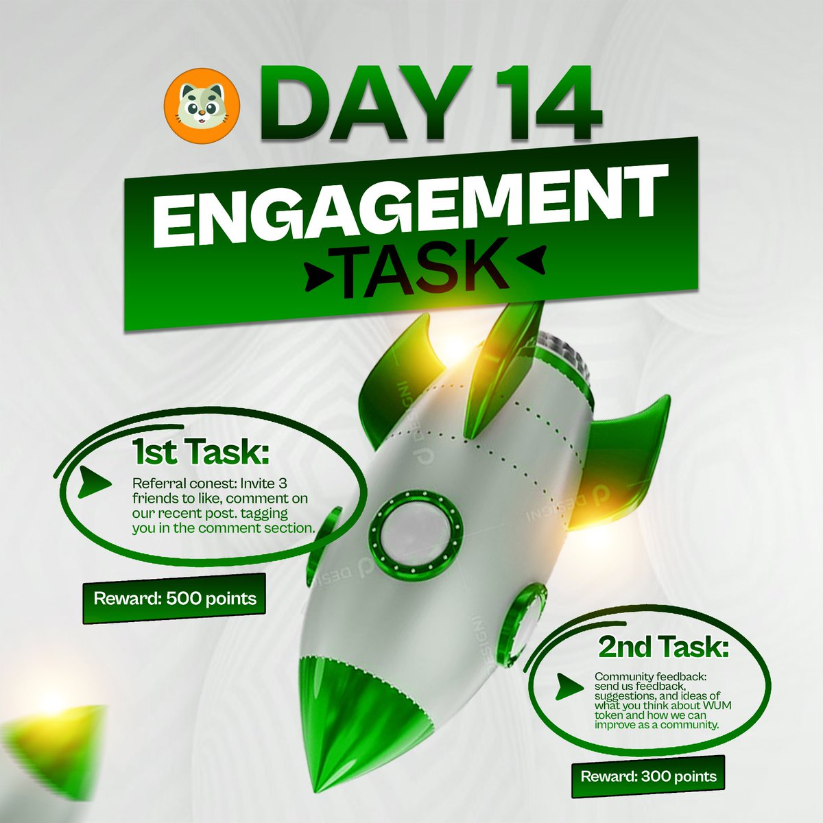 WUnitymeme's tweet photo. Hello wumites 🤗🤗🤗
It's day 14 of our community engagement task. 
Eveyone is eligible to participate in the challenge.
Join today to earn maximum airdrop points.
Kinky like, repost, comment and tag friend. 
Lfg 🔥🚀💥🚀🚀
@solana @solcex https://t.co/H9yE0cMWYL