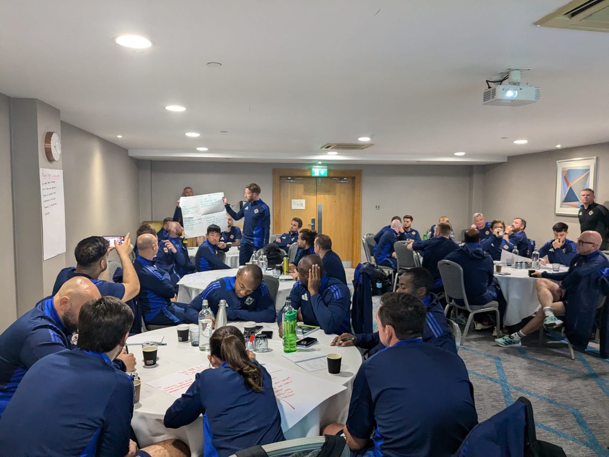 IFACoachEd's tweet image. A fantastic week on the UEFA C International Course. 

Candidates structured and delivered sessions in various game formats, were introduced to the coaching process and developed their knowledge and understanding of the game! #learningenvironment #IrishFACoachEd