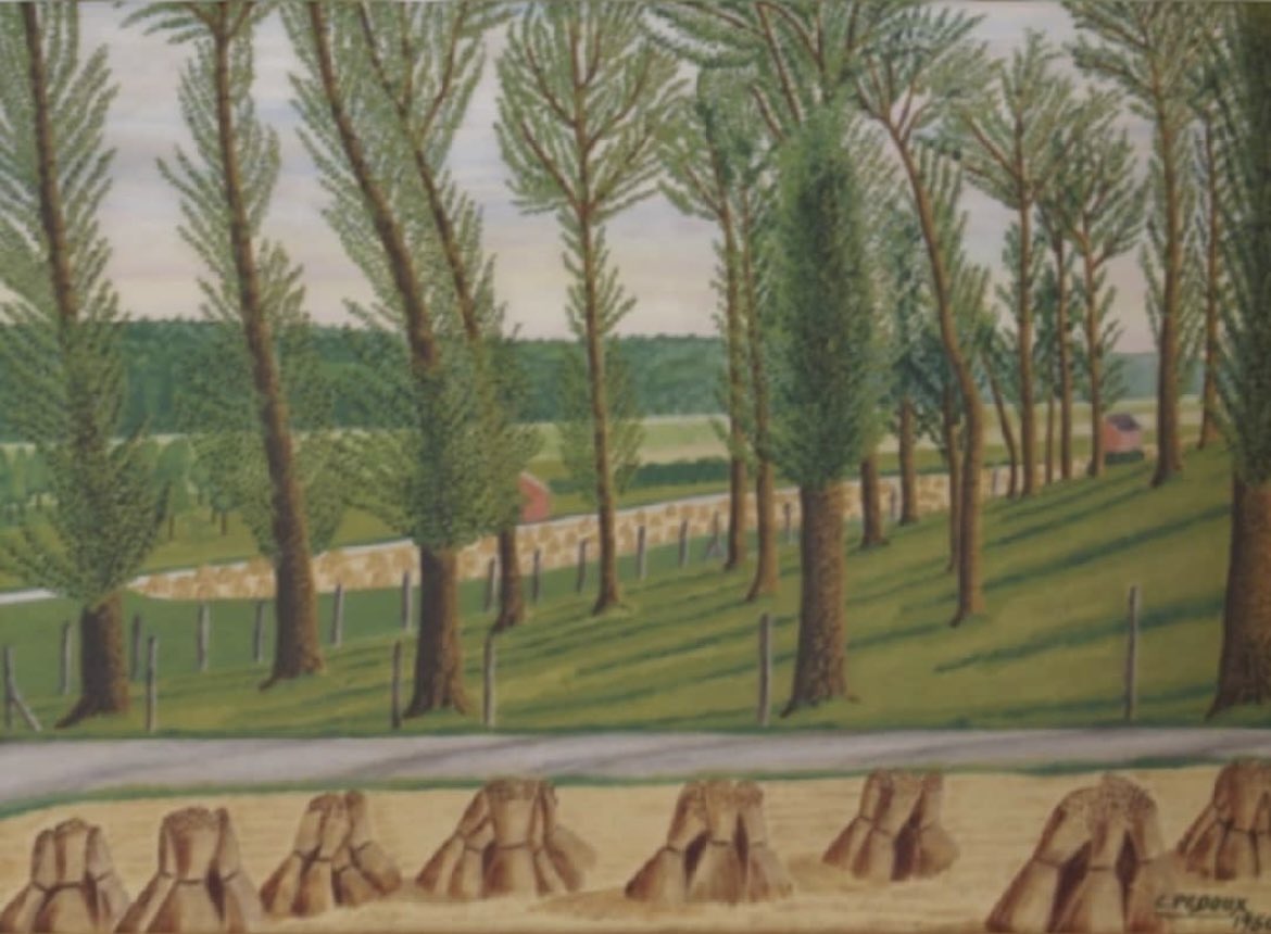 Joredalysdor's tweet photo. Céleste Pedoux, Les ballots. 1960

L'art français : le monde réel observé mais reconstruit par la géométrie. Un équilibre entre la raison et le sentiment (...) Entre le dessin et la couleur

L’Autre Art contemporain/ B. Olivennes

#celestepedoux #realismepoetique #espritfrancais https://t.co/unpUuUwT2f