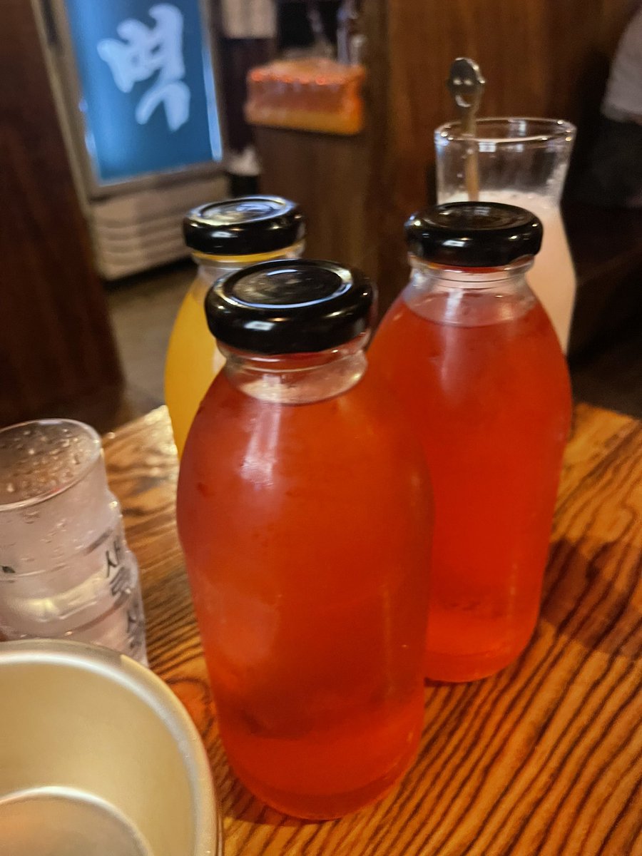 jungwonenemy's tweet image. soju n rice wine #yasssss