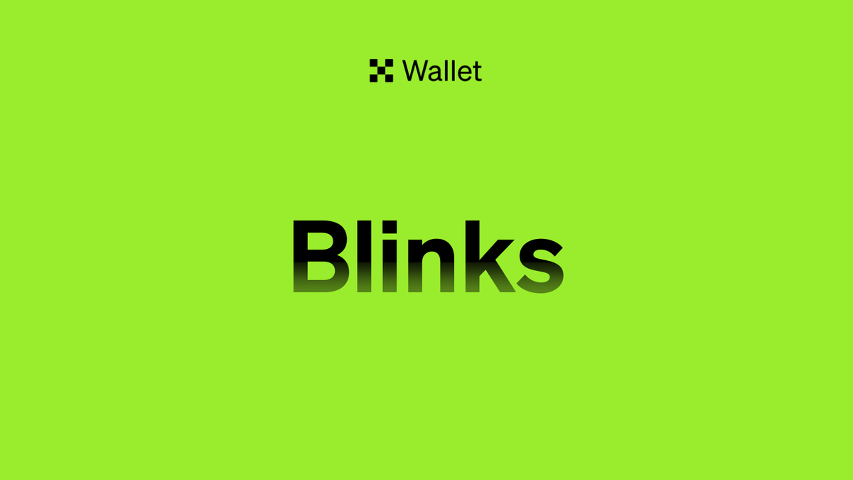 wallet's tweet photo. We are now supporting Blinks on @Solana!

Learn how to use them 🧵👇 https://t.co/ArB5D8yqeD