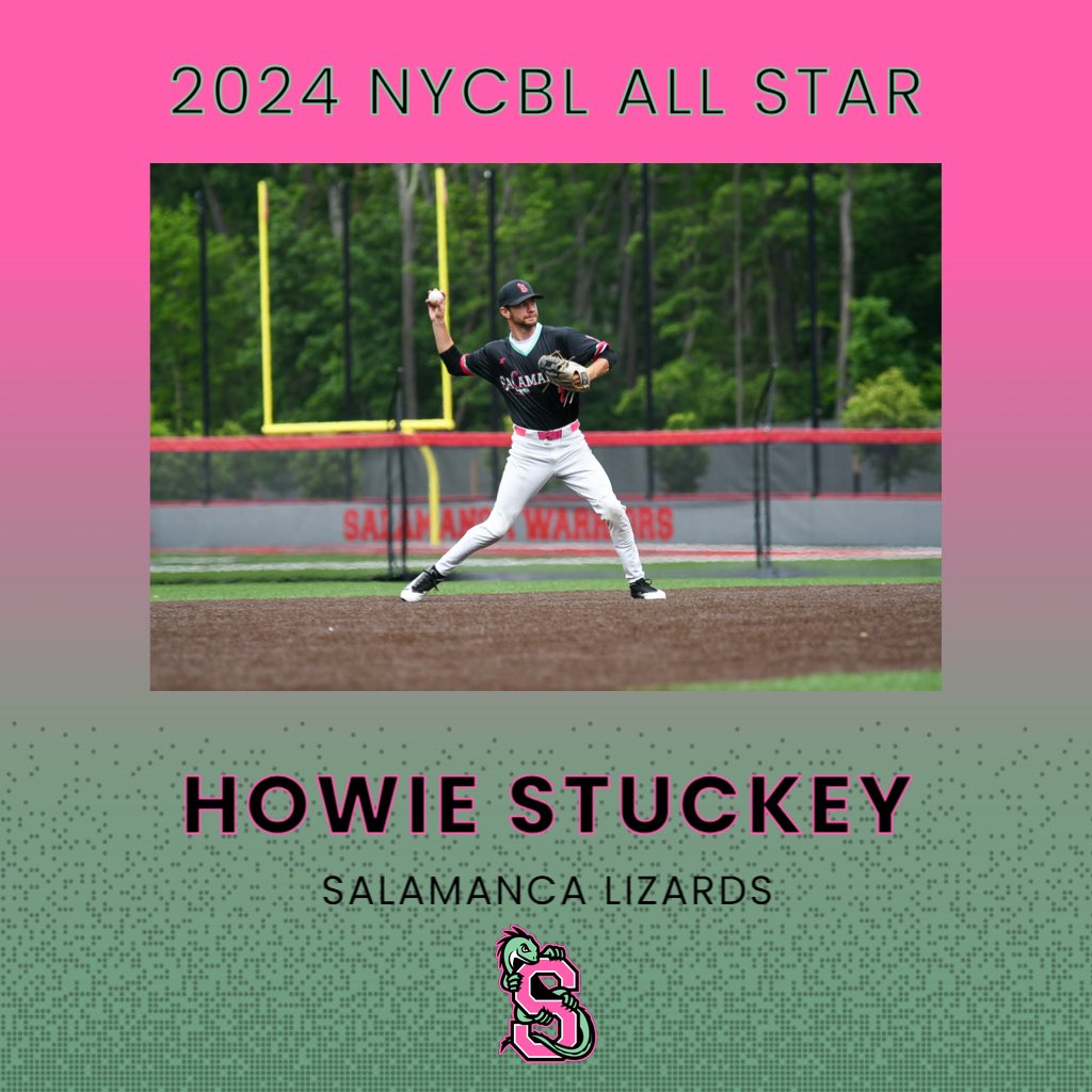 Congratulations to Howie Stuckey (Southeastern Univ) who has been named to the 2024 NYCBL West All Star Team. Howie will participate in the League All Star Game on Monday at Innovative Field in Rochester. Good luck Howie! 

#GetLicked