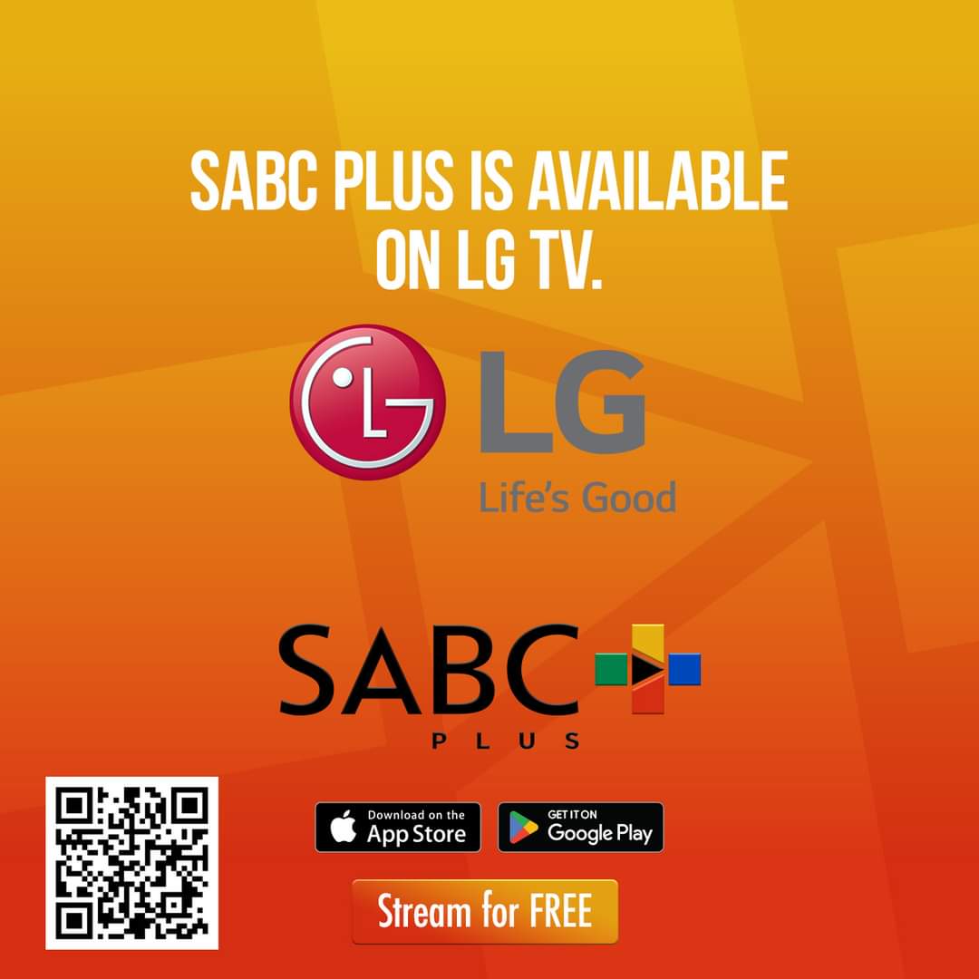 SABC_2's tweet image. Stream your favorite shows and discover new content, all in one place. Now compatible with LG TV. Watch SABC Plus now! Register for free here: bit.ly/4cLJCMw
 
#SABCPlus
#StillHome