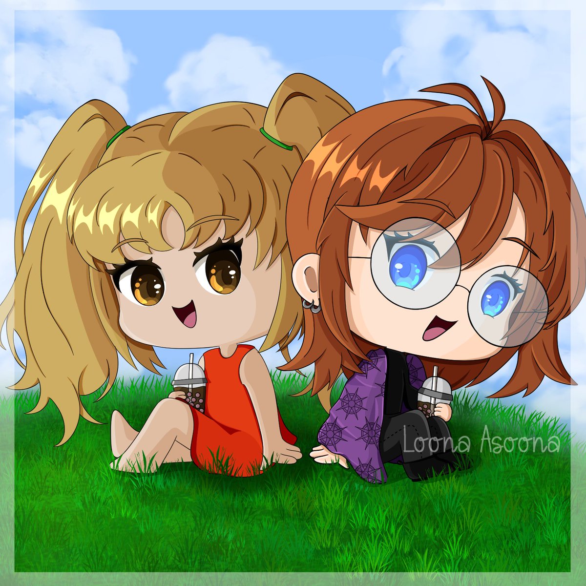 LoonaAsoona's tweet photo. Cute commission from  @ZMWee 

💜
#painting #artist #artwork #art #art #artist #artwork #drawing #love #digitalart  #painting #illustration #design #arte #sketch #beautiful #like #nature #artoftheday #follow #draw #CommissionedArt #commissionsopen #commissions https://t.co/487phDxNeG