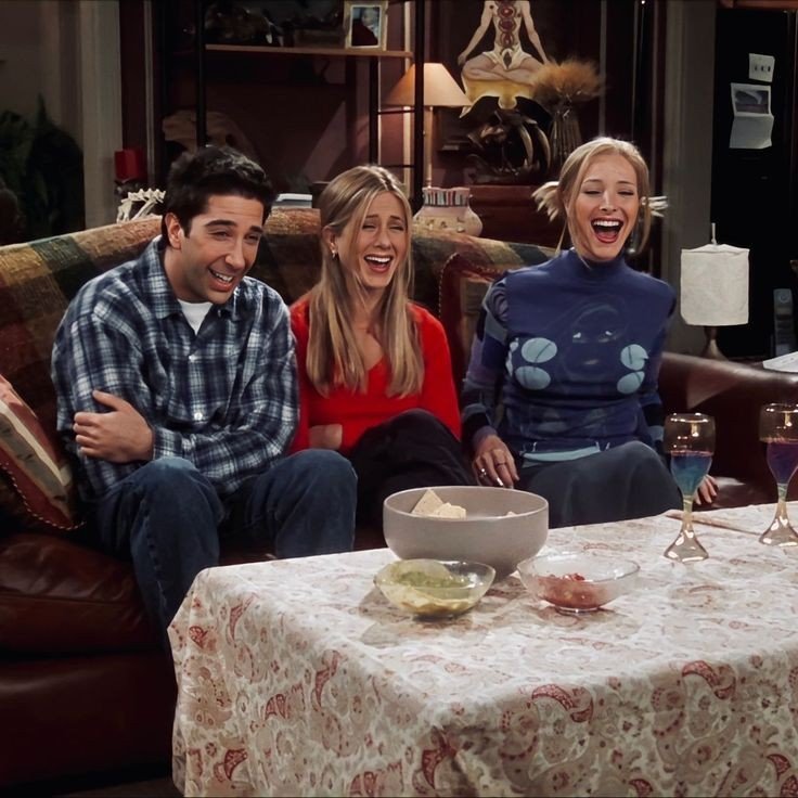 This is me watching Friends