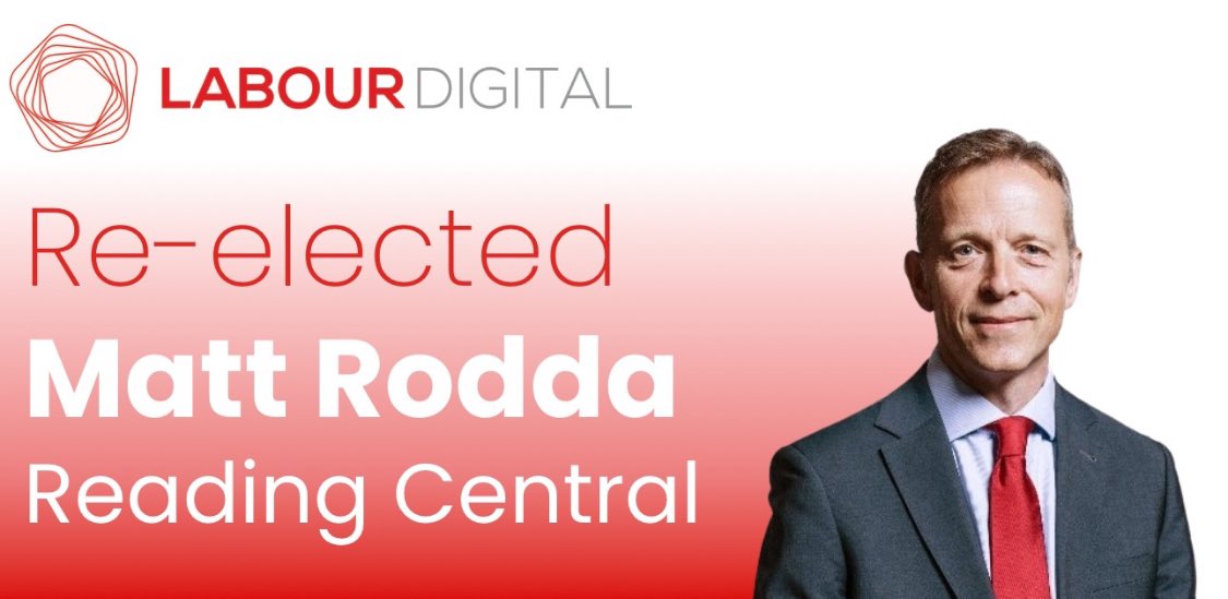 Labour Digital (@uklabourdigital) on Twitter photo Congrats to <a href="/MattRodda/">Matt Rodda</a>! Looking forward to continuing to collaborate with you on #AI policy Congrats to <a href="/MattRodda/">Matt Rodda</a>! Looking forward to continuing to collaborate with you on #AI policy