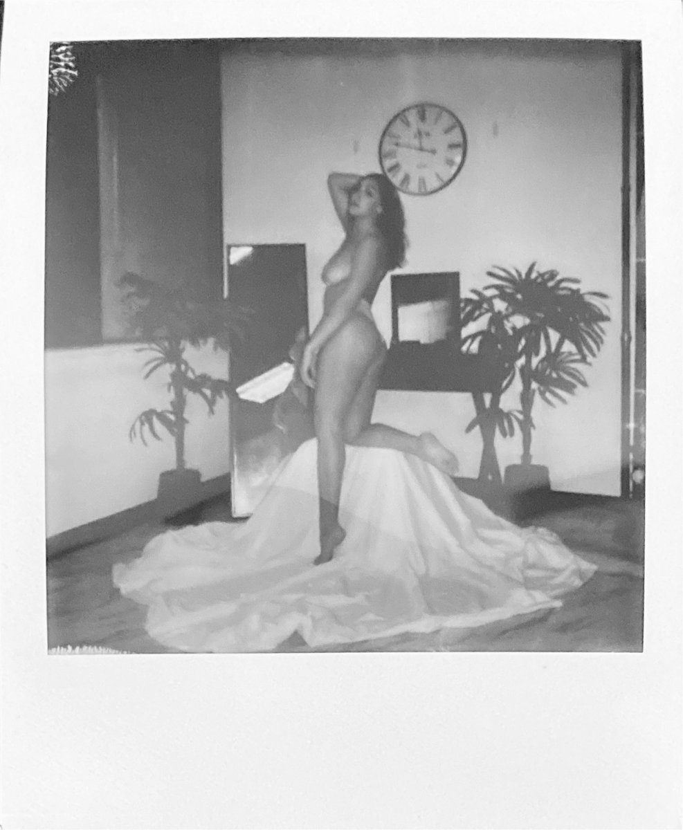 ishotwithpanda's tweet photo. #Polaroid_Love scanned in with the @Polaroid app. If Polaroids aren’t for nudes what are they for? #stillgotworktodo https://t.co/KuNzczqB3n