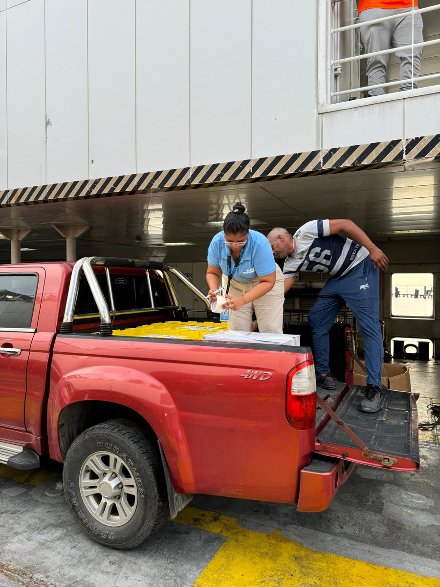 unwomencarib's tweet image. @unwomencarib stands with those affected by Hurricane Beryl.
We are working closely with the UN System under the coordination of @cdemacu and the National Governments.
๐ท Our first shipment of "Share the Care Packs" has arrived in ๐ป๐จ.
This is how we build back better and equal.
