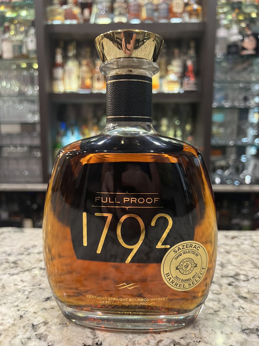 JUST IN!
Our Cyclone Liquors <a href="/1792Bourbon/">1792 Bourbon</a> Full Proof Barrell Select just arrived! $53.99, no limiit.