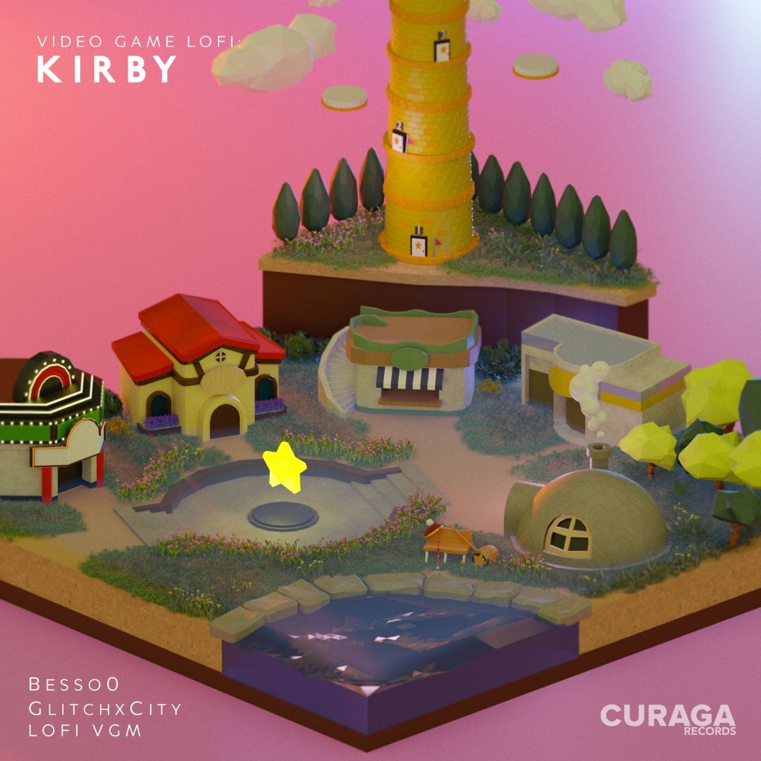 Oh yeaaaa! The new Kirby LoFi album just dropped! Created by the LoFi dream team @glitchxcity and <a href="/besso0/">bassam farouk</a> 

go listen now - curaga.to/KirbyTW 

art by @savepointlofi and @artbygalen