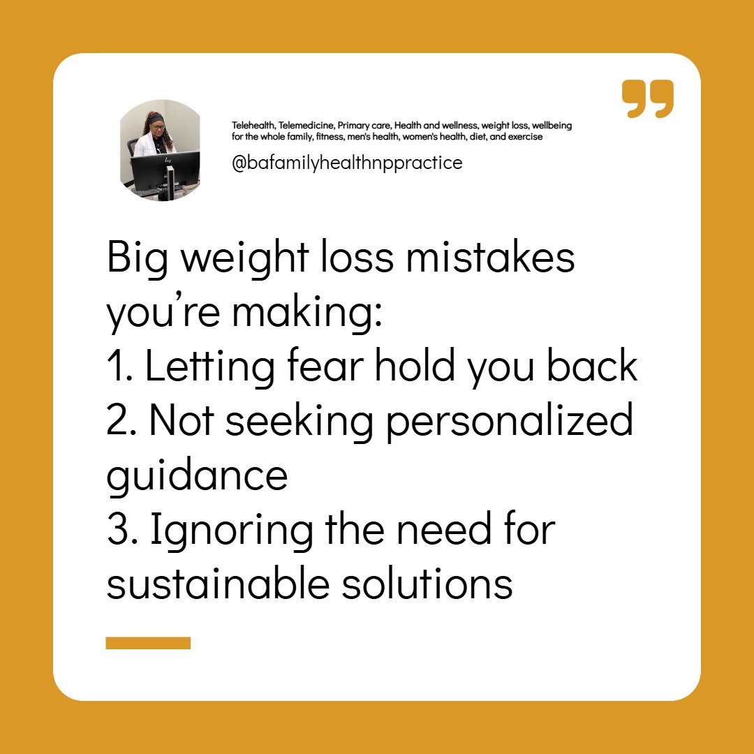 barbsabigs's tweet image. What other mistakes have you seen friends &amp;amp; family make? Click for Your FREE Session #WeightLossJourney #HealthyLiving #SupportAndGuidance