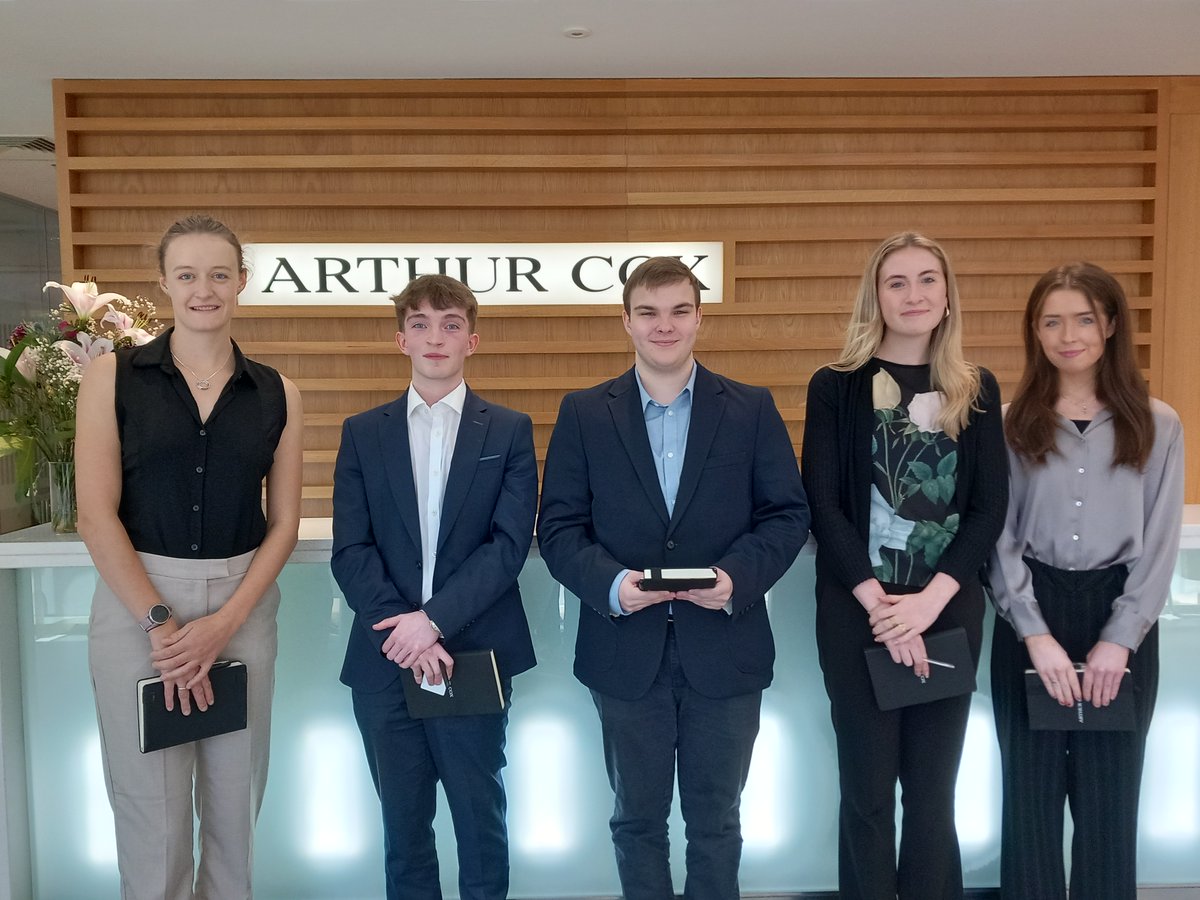 A successful first week of the <a href="/ArthurCoxNI/">Arthur Cox NI</a> Summer Intern Programme draws to an end.

Our summer interns in the Belfast office have spent an #Inspiring week gaining valuable experience and networking with peers
#Law #SummerInternProgramme