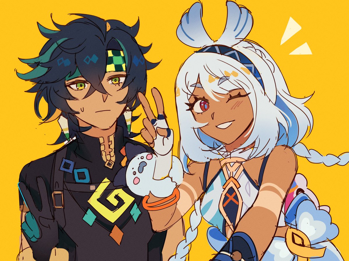 💚💙 (how do people draw them so fast)
#natlan