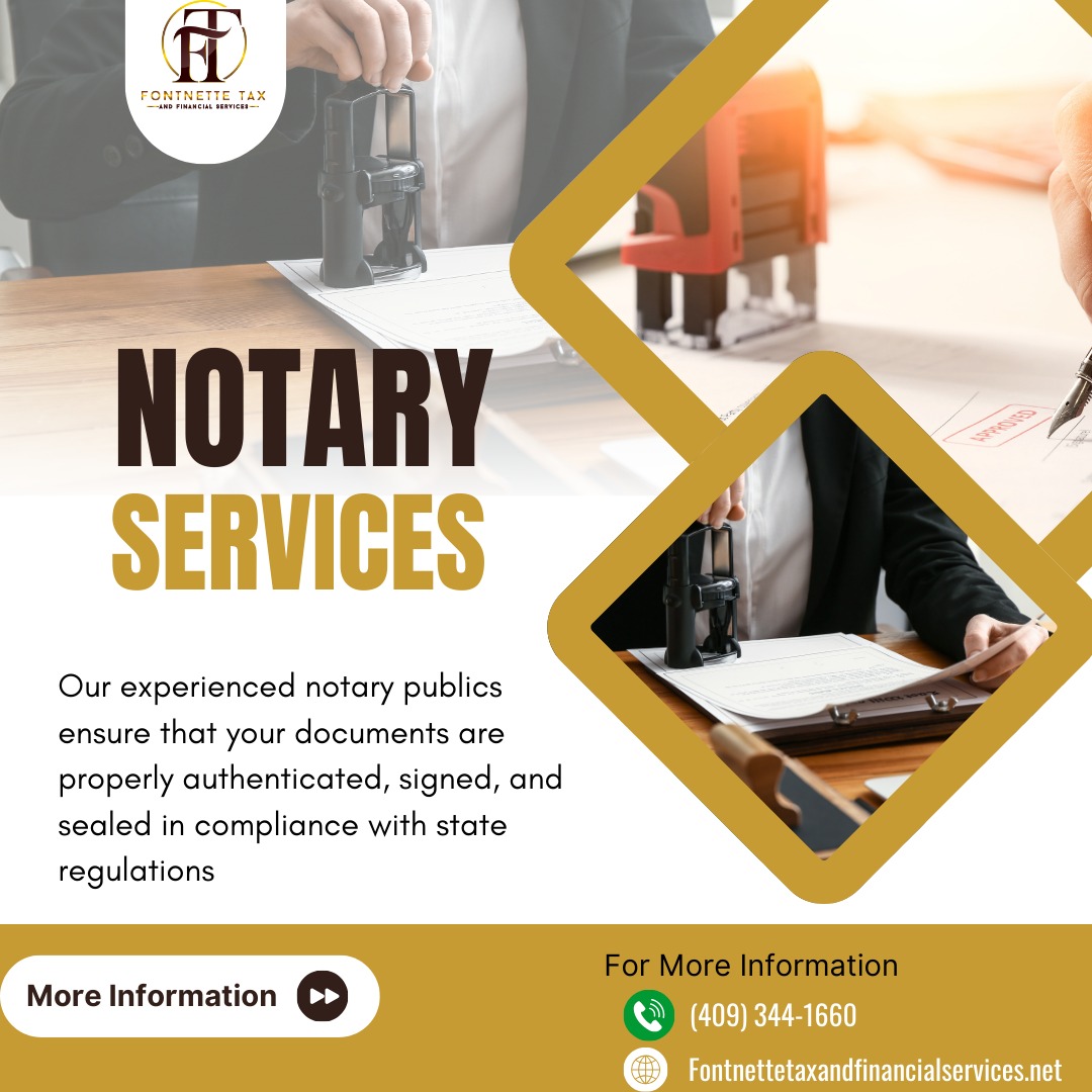 FontnetteS's tweet image. Need a Notary? As experts we will make it happen, fast and flawlessly! 

Contact us:

📞 409 344-1660

linktr.ee/fontnette
.
.
.
#NotaryServices #DocumentNotarization #MobileNotary #LegalDocuments #SecureSigning #StateCompliant #GetNotarized