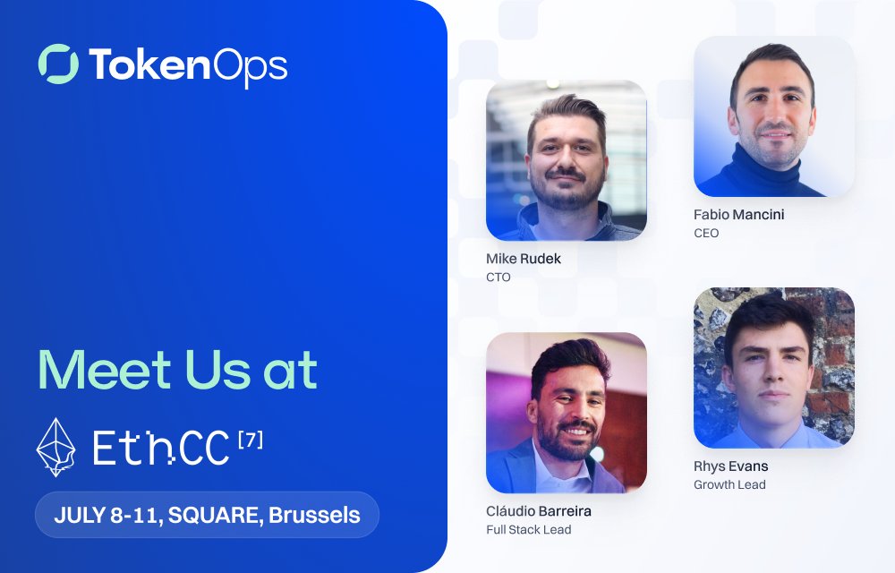 Fabio Mancini (@0xfabiom) on Twitter photo <a href="/TokenOps_xyz/">TokenOps.xyz</a> team* is heading to #Ethcc2024 and #ETHGlobal in Bruxelles next week, exploring new tech and partnerships.
Hit us up for Belgian fries 🍟waffles🥞and #crypto ponzi #tokendistribution #airdrops 🤡 - <a href="/mike_tokenops/">Mike</a> <a href="/revanscrypto/">Rhys Evans</a> <a href="/ClaudBarreira/">Cláudio Barreira</a>, <a href="/Gedi_minas/">gedas</a> <a href="/TokenOps_xyz/">TokenOps.xyz</a> team* is heading to #Ethcc2024 and #ETHGlobal in Bruxelles next week, exploring new tech and partnerships.
Hit us up for Belgian fries 🍟waffles🥞and #crypto ponzi #tokendistribution #airdrops 🤡 - <a href="/mike_tokenops/">Mike</a> <a href="/revanscrypto/">Rhys Evans</a> <a href="/ClaudBarreira/">Cláudio Barreira</a>, <a href="/Gedi_minas/">gedas</a>