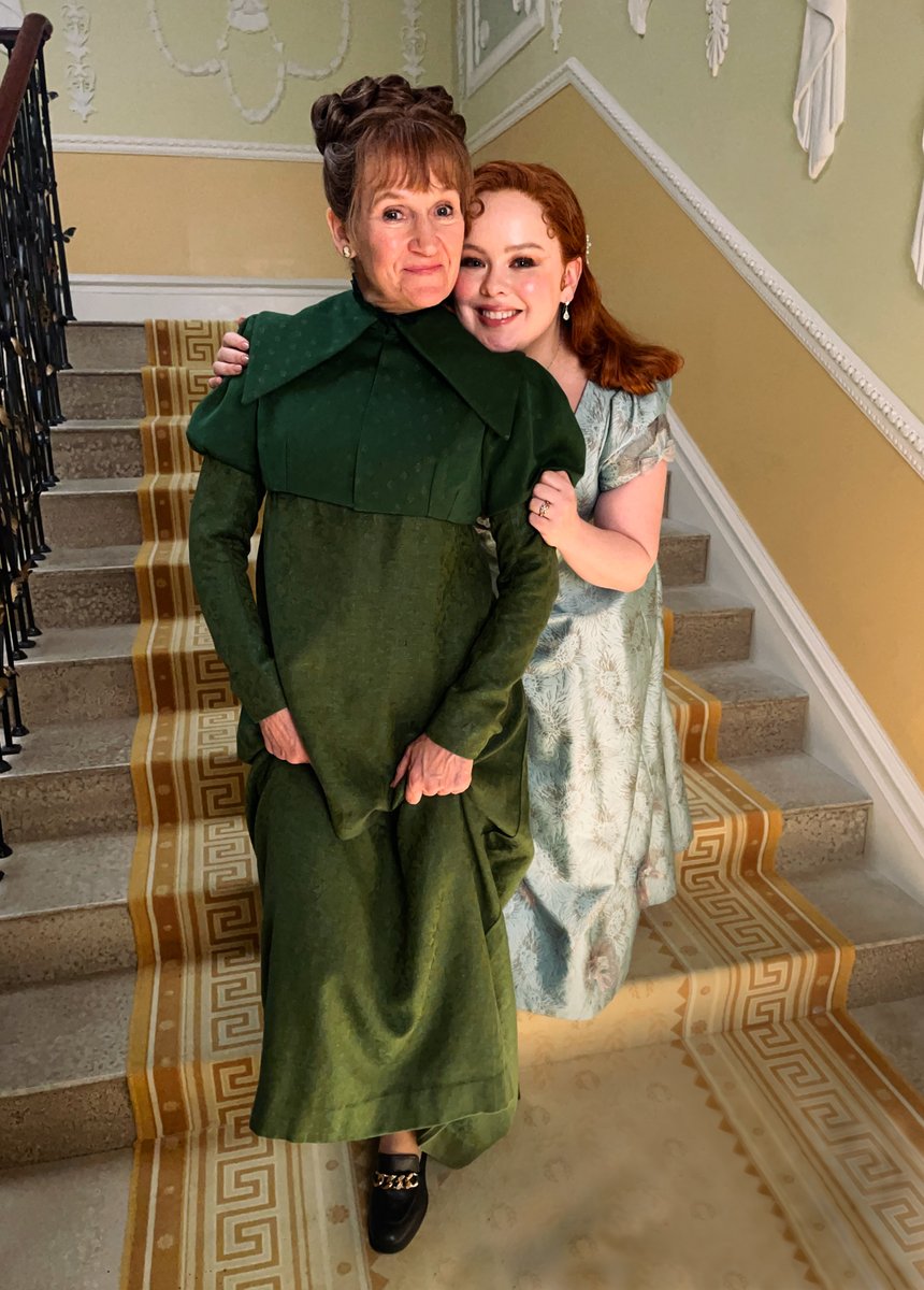 bridgerton's tweet photo. Certainly every one wishes for a friend as beloved as Mrs. Bridgerton. https://t.co/6PDBH0cSHV