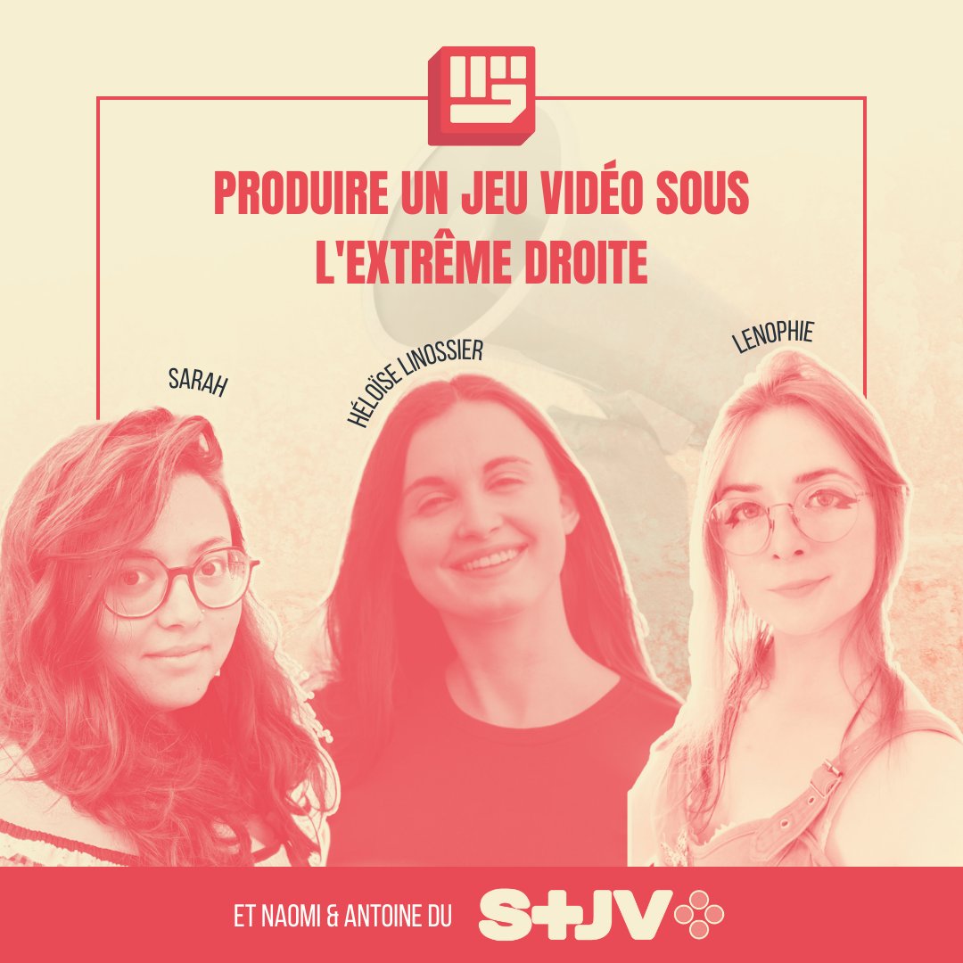 OrigaTwi's tweet photo. Qu'est-ce qu'une extrême droite au pouvoir changerait pour l'industrie du jeu vidéo ? On accueille @Lenophie, @RetroCozyArt, Naomi et Antoine du @stjv_fr pour en discuter tout de suite sur Twitch !
ttv // origatwitch
#SEED #StreamPop #FaireFrontAvecVous https://t.co/4nQUrIKTVA