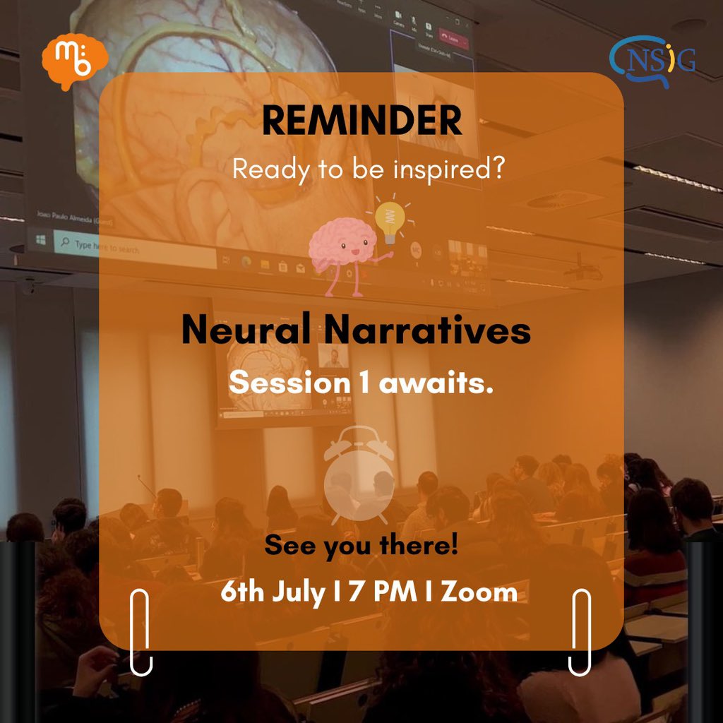 BrainPakistan's tweet photo. Are you as excited as we are to kickstart Neural Narratives as we are?
Be sure to join us at 7pm tomorrow and broaden your horizons! 🧠⚡️ https://t.co/Ub0lWLV4kA