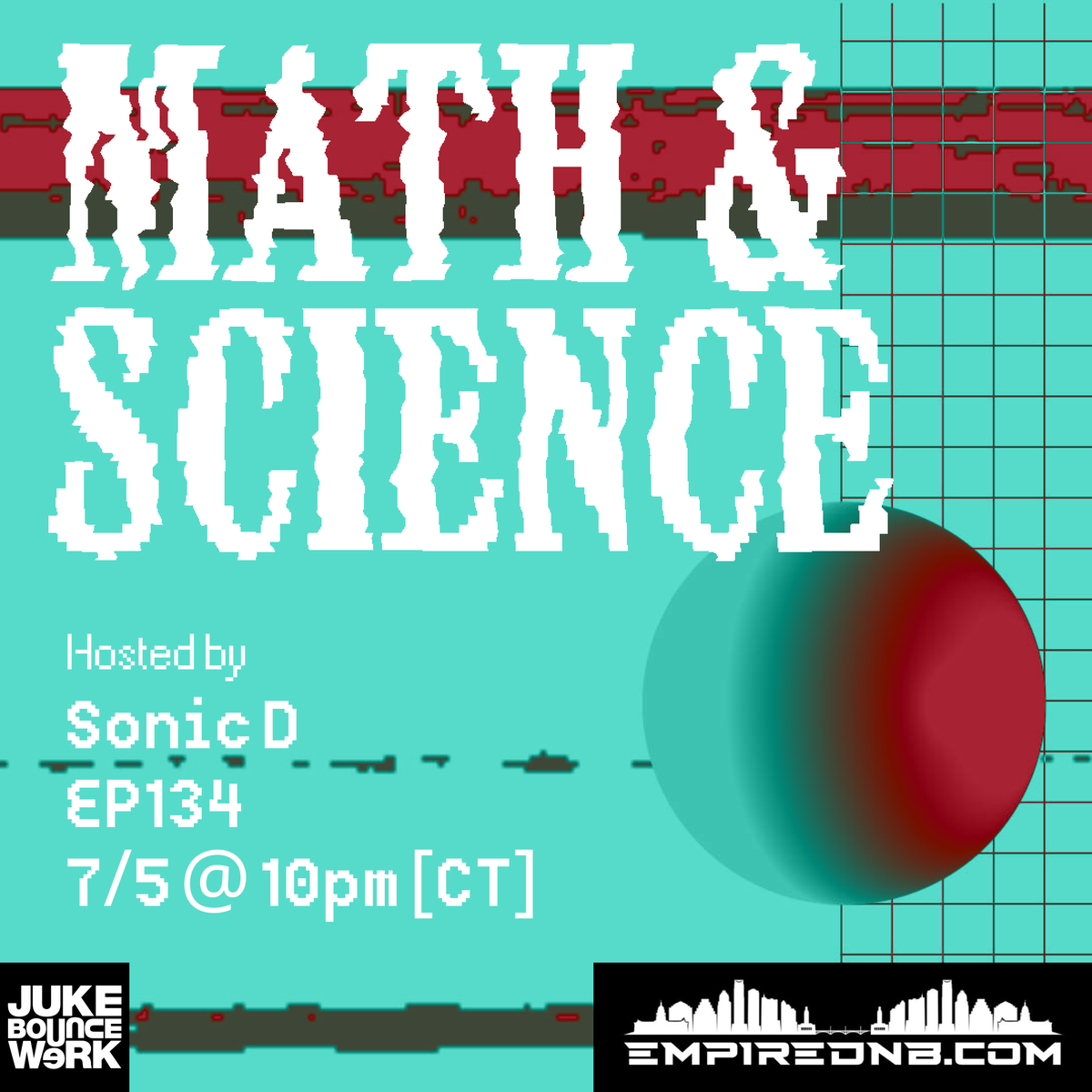sncd's tweet photo. It's been too long... Ready for the beats & bass?
It all starts at 8pm PT / 10pm CT / 11pm ET / 4am London.
https://t.co/Q0u4U2NwHO
https://t.co/pDemsuuZm5
@jukebouncewerk @empirednbcom
#mathandscience #jukebouncewerk #jungle #drumandbass #dnb #breakbeats #amens #drumfunk https://t.co/kv9vKOTylP