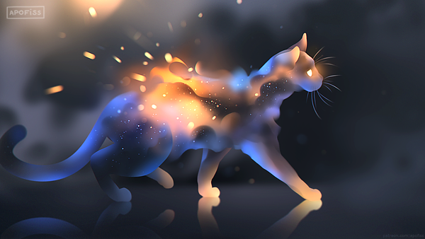 apofissx's tweet photo. Some of my cosmic cats from this and previous years!🌠 https://t.co/TMGEOTd9cR