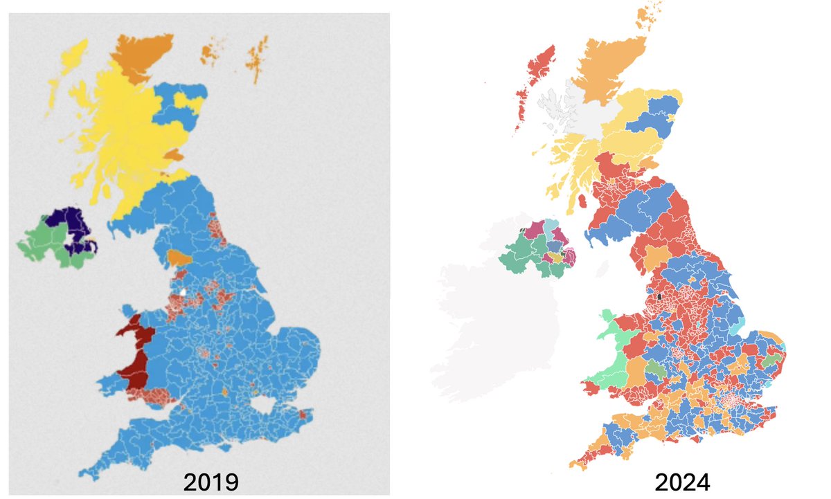 You can now travel from the English Channel to the Scottish border without going through a Conservative constituency