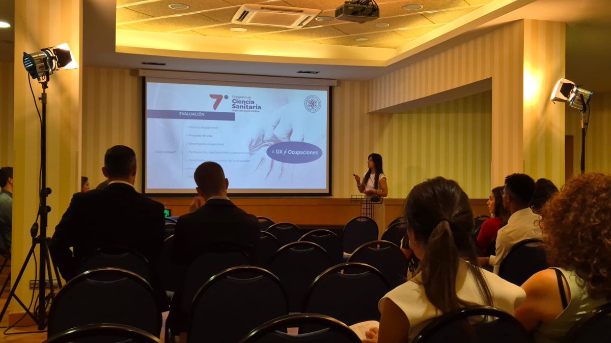 Hoxe #COTOGA, participou no 7° Congreso Ciencia Sanitaria nunha mesa constituída por outros/as 3 TO representantes dos Colexios Profesionais de <a href="/coptomur/">COPTOMUR</a> , <a href="/c/">c</a>.o.t.o.c.v e <a href="/coptoa/">COPTOA</a> e Rubén González, fisioterapeuta do <a href="/sescamclm/">SESCAM</a> .
Moitas gracias pola invitación.
#cotogacontigo