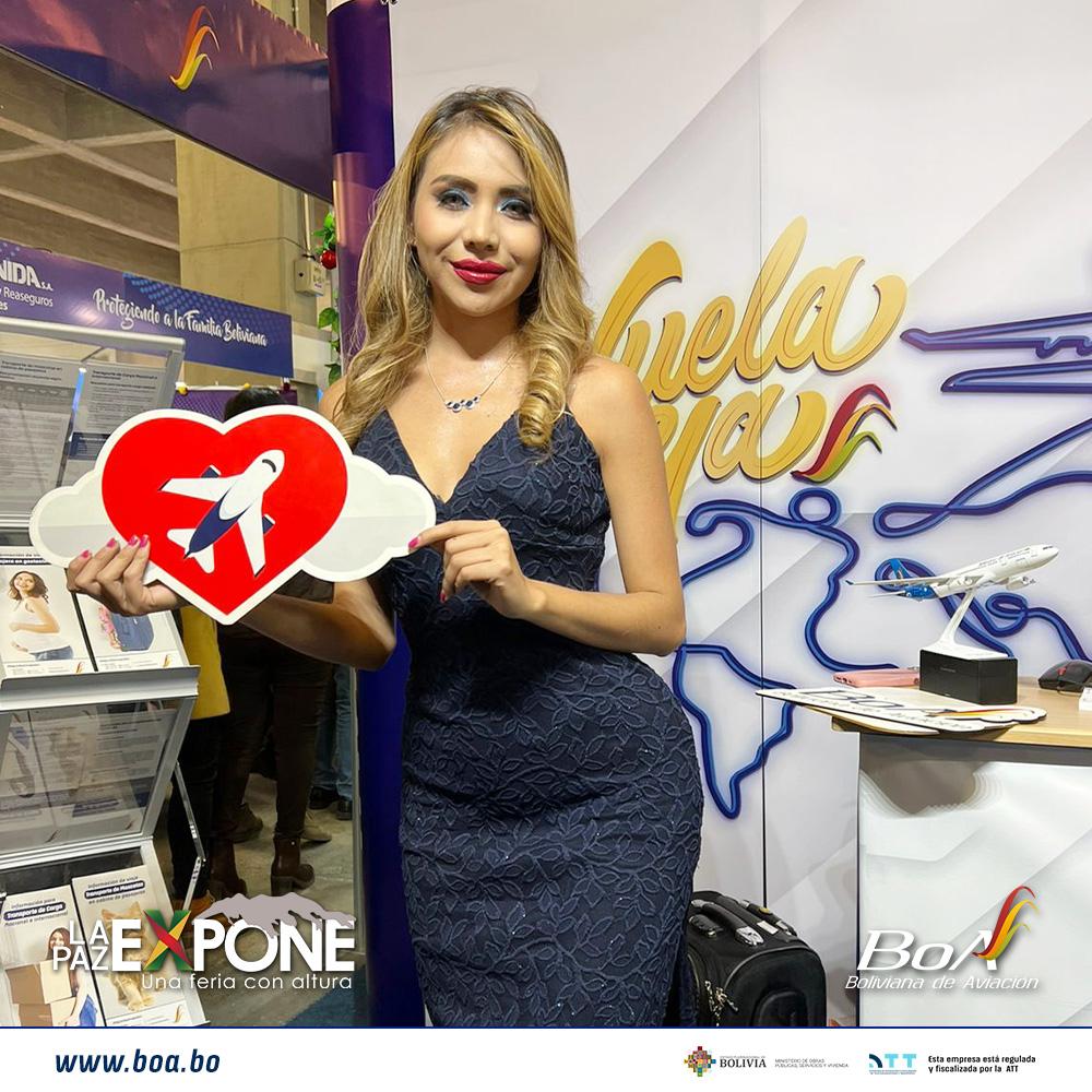 BoABolivia's tweet photo. 🇧🇴✨ ¡Nos vemos en La Paz Expone!

Ven a visitarnos en nuestro stand y descubre todo lo que tenemos para ofrecerte. Te esperamos con sorpresas y novedades. ¡No te lo pierdas!

#BoA #LaPaz #BoAEnLaPazExpone #ViajaConBoA #FeriaLaPazExpone https://t.co/cwK7d1iDBq