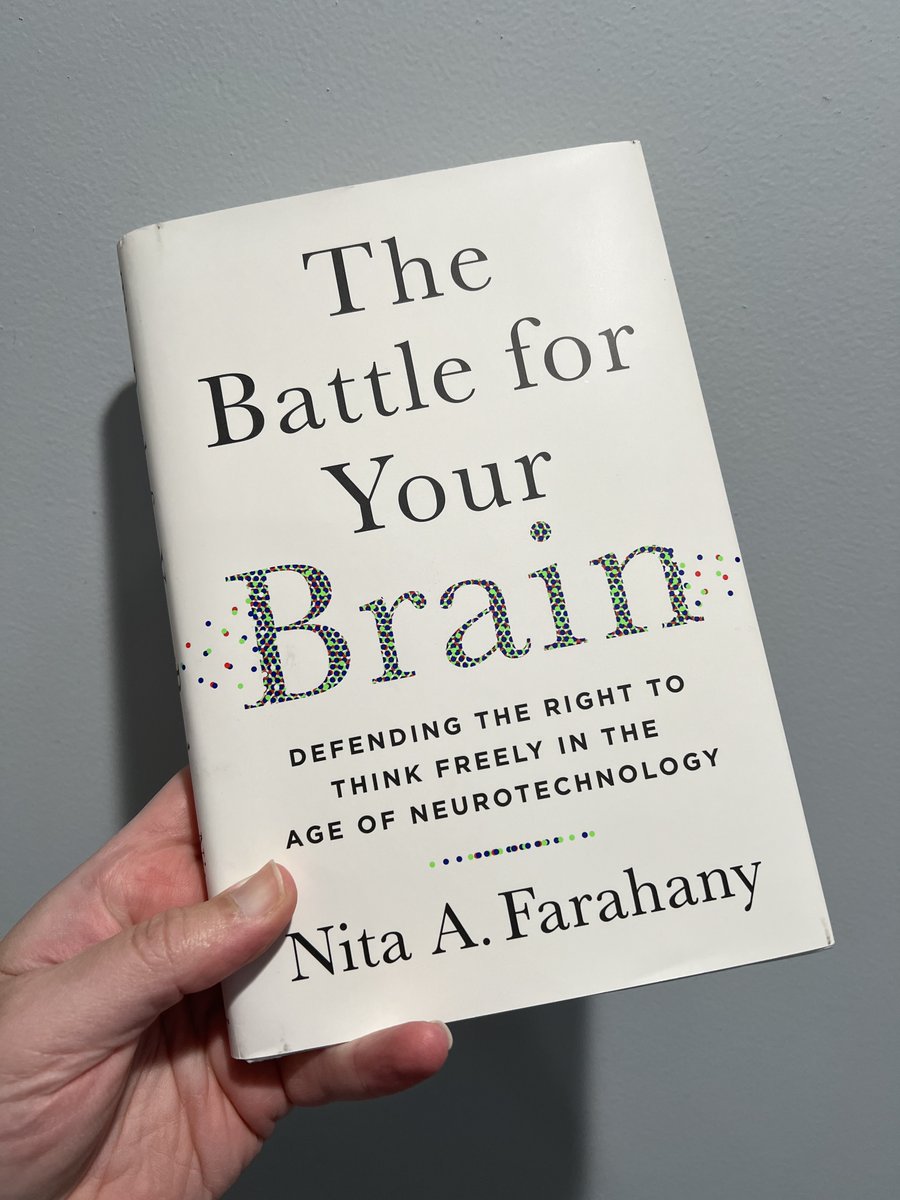 #ReadWatchListen The Battle for Your Brain - <a href="/NitaFarahany/">Nita Farahany</a> the need to revisit Human Rights definitions of our self-determination and personal liberties in a world where our thoughts can be viewed, commodified, measured, and manipulated. <a href="/CFR_Education/">CFR Education</a>