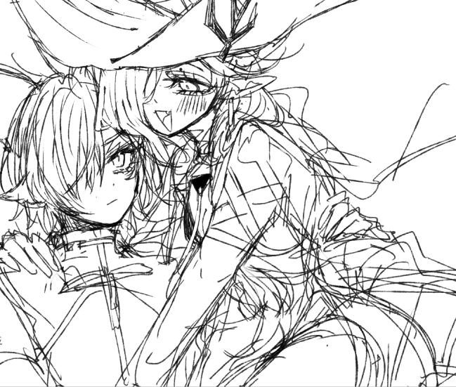エルレシ描くと頭がぼーりゅーみーになる 