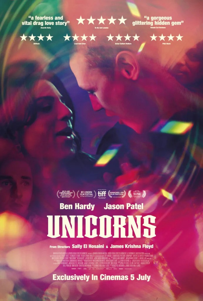 SeesawMedia's tweet photo. If you're looking for something to watch this weekend, Unicorns is now out in cinemas!

A powerful story of forbidden love, it follows hard-working single father Luke who meets beautiful, seductive drag queen Aysha.

Proud to have worked on this film!🦄 https://t.co/4uR40CMEEq