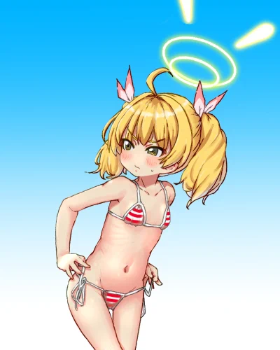 ビキニの日だったらしいな… #ブルアカ