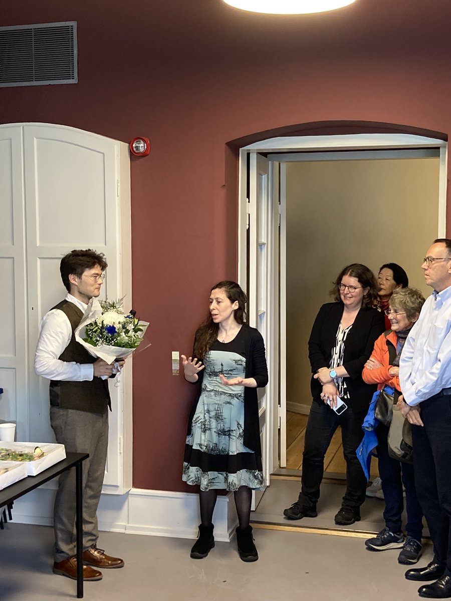 NLPnorth's tweet image. Another day, another graduation! Congratulations to @mxmeij for the fantastic defense of his thesis “Quantifying Linguistic Variation - Data-driven variation of variety space”! 🥳🥳