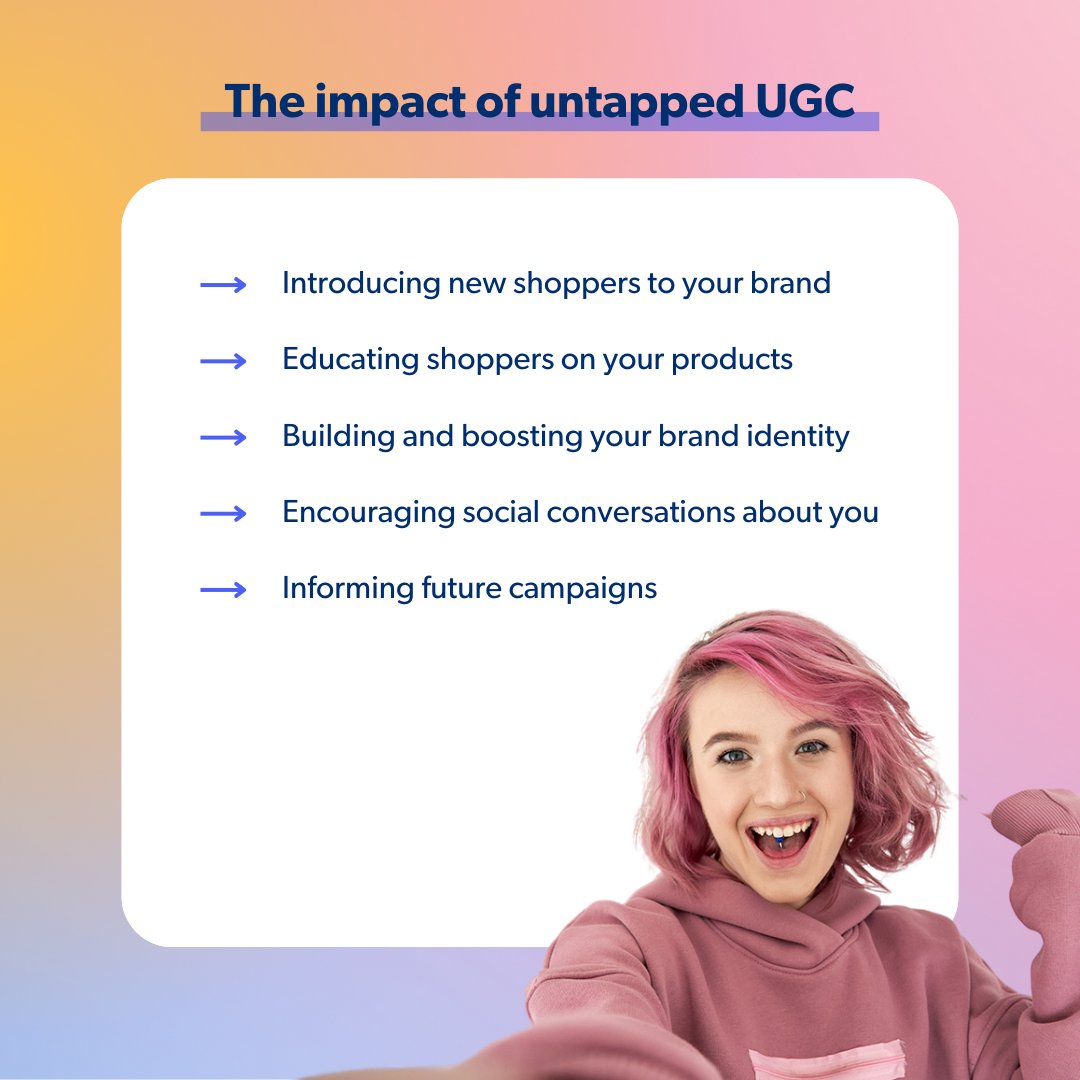 Bazaarvoice's tweet image. Is your brand tapping into the full potential of #UGC? #usergeneratedcontent #socialcommerce