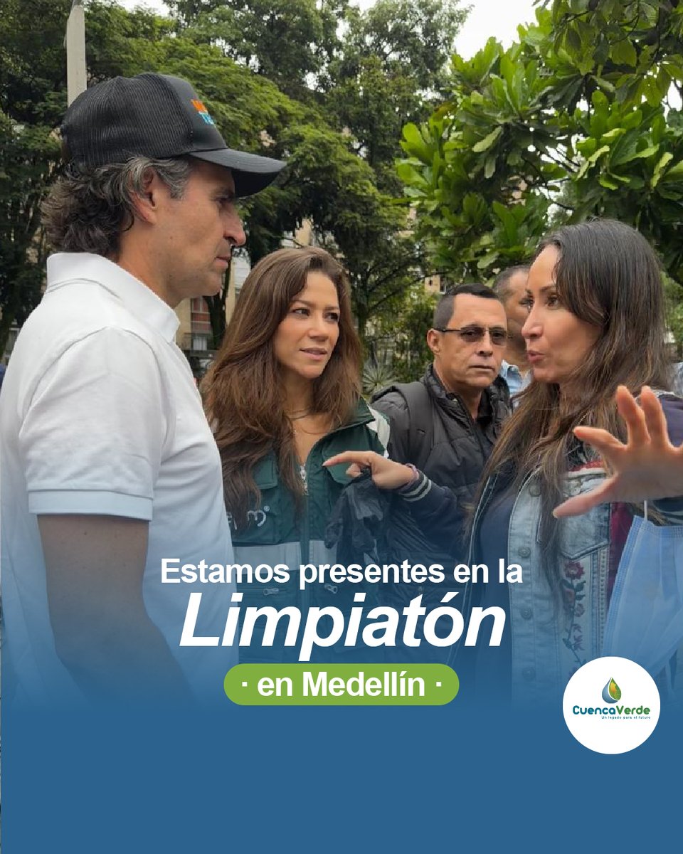 CuencaVerdeorg's tweet image. #Conectados Nos unimos a la #Limpiatón de @alcaldiademed para recolectar residuos sólidos en la quebrada La Picacha. Estamos comprometidos con la preservación del medio ambiente y agradecemos a todos los voluntarios por su dedicación. 🌍🌱 @FicoGutierrez @mcdelaossa