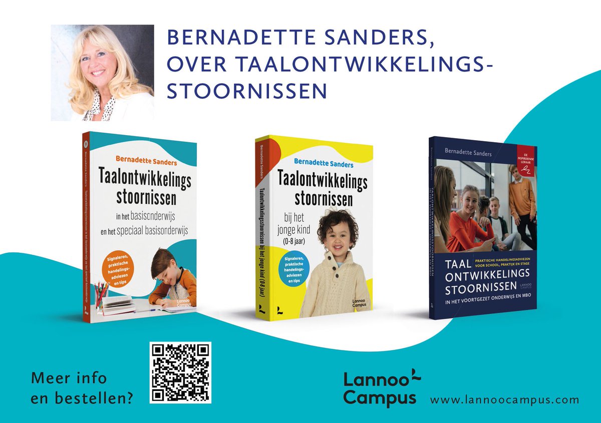 Een mooi rijtje met uitleg over TOS in verschillende levensfases. Maar vol met praktische tips voor in de praktijk.  Wanneer u de QR code scant kunt u de boeken inzien. Recensies vindt u op de website van Smartonderwijs. smartonderwijs.nl
