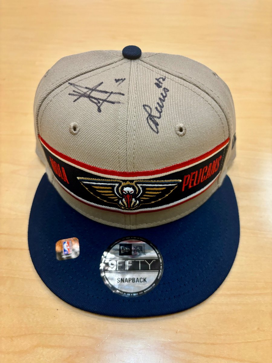 Friday Giveaway 🚨

RT for a chance to win a #Pelicans Draft hat autographed by Yves Missi and Antonio Reeves 🏀