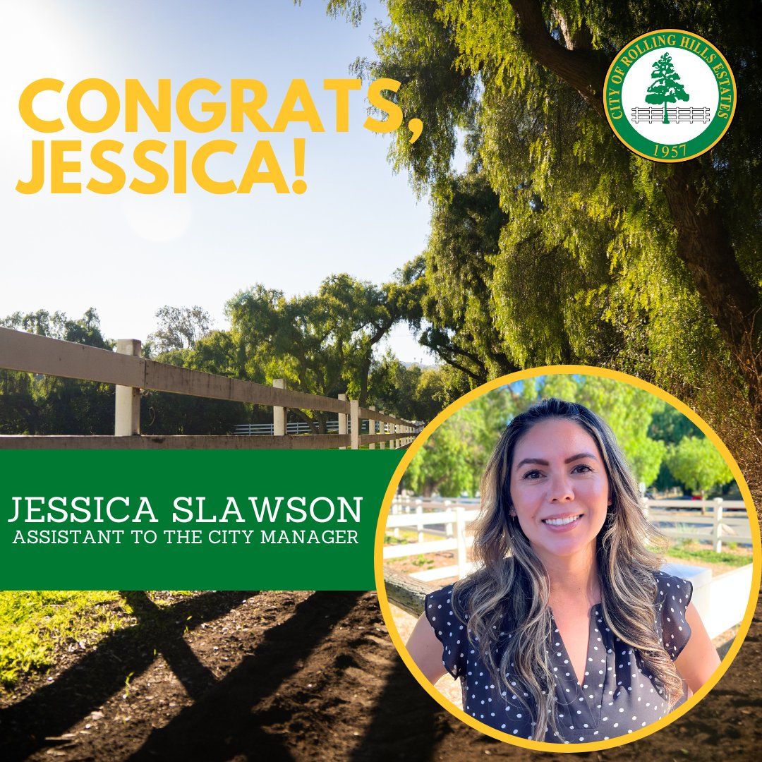 CityofRHE's tweet photo. The #CityofRHE is thrilled to announce that Jessica Slawson has been promoted to Assistant to the City Manager. In her new role, she will continue her vital work in public safety &amp; emergency management while taking on additional responsibilities for enhanced oversight and support https://t.co/4OvjC1rXTW